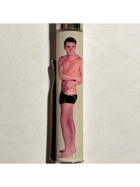 Male Stripper Floaty Pen Tip Strip Nude Naked Nudie Man Vintage Las Vegas